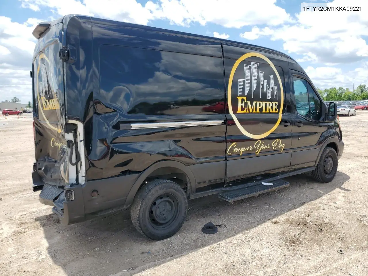 2019 Ford Transit T-250 VIN: 1FTYR2CM1KKA09221 Lot: 56328235