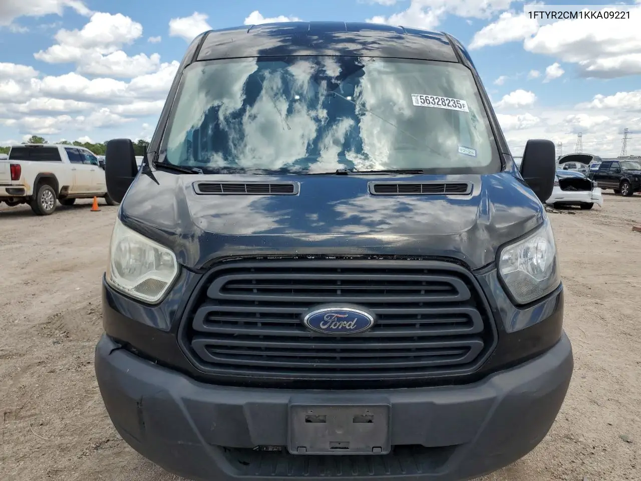 2019 Ford Transit T-250 VIN: 1FTYR2CM1KKA09221 Lot: 56328235