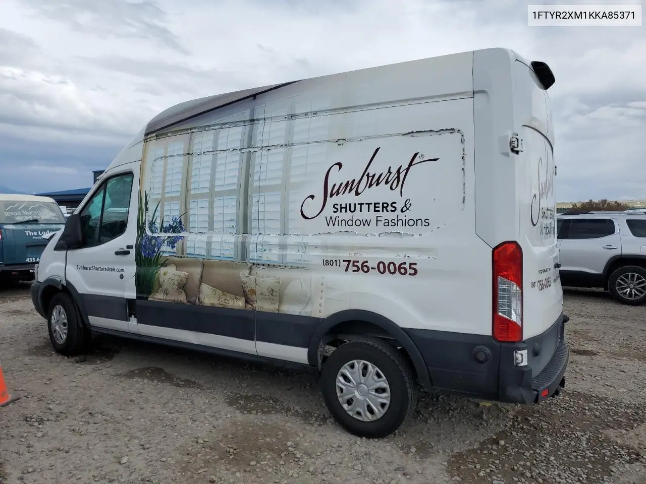 2019 Ford Transit T-250 VIN: 1FTYR2XM1KKA85371 Lot: 56948045