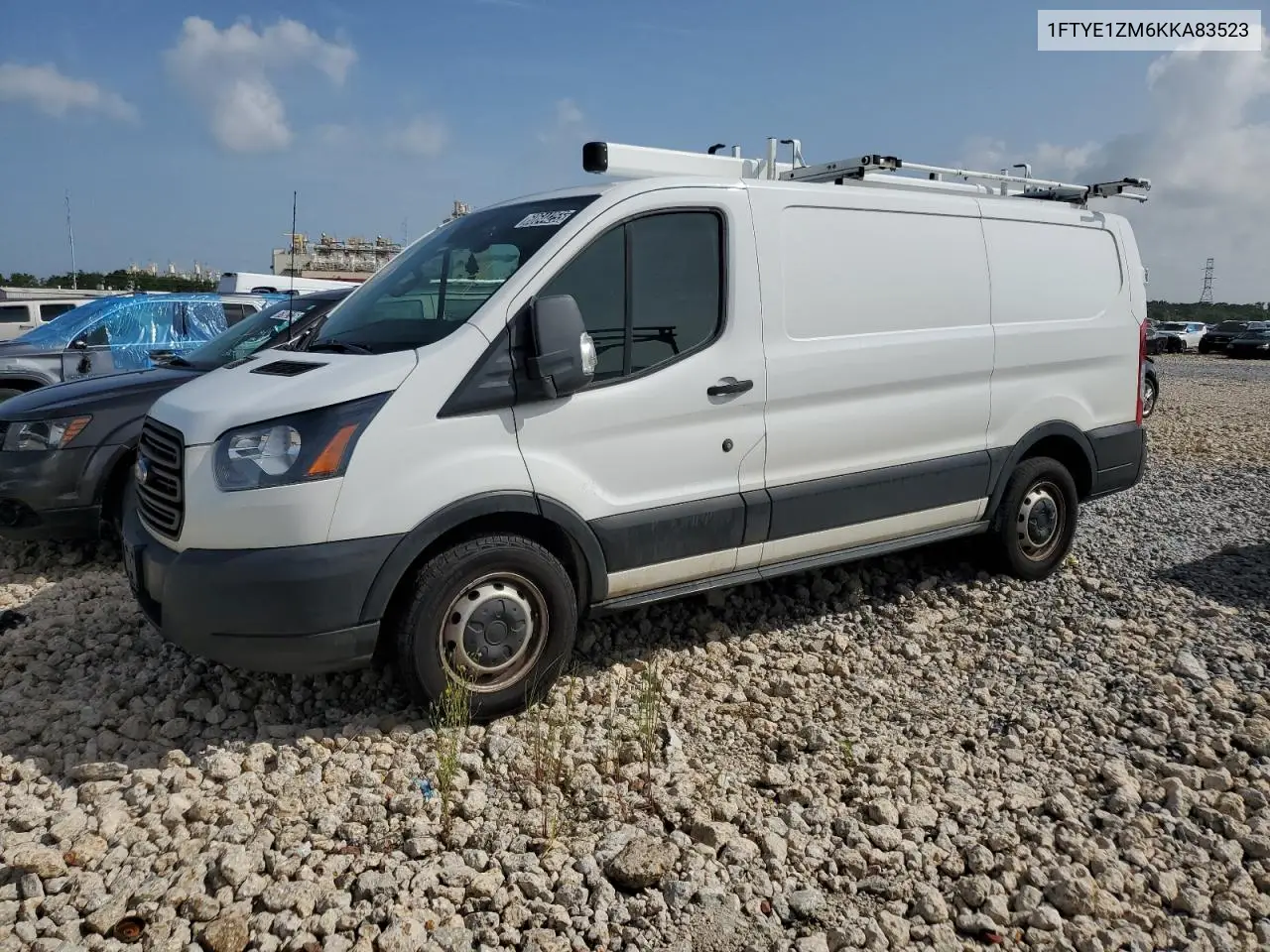 2019 Ford Transit T-150 VIN: 1FTYE1ZM6KKA83523 Lot: 60644255