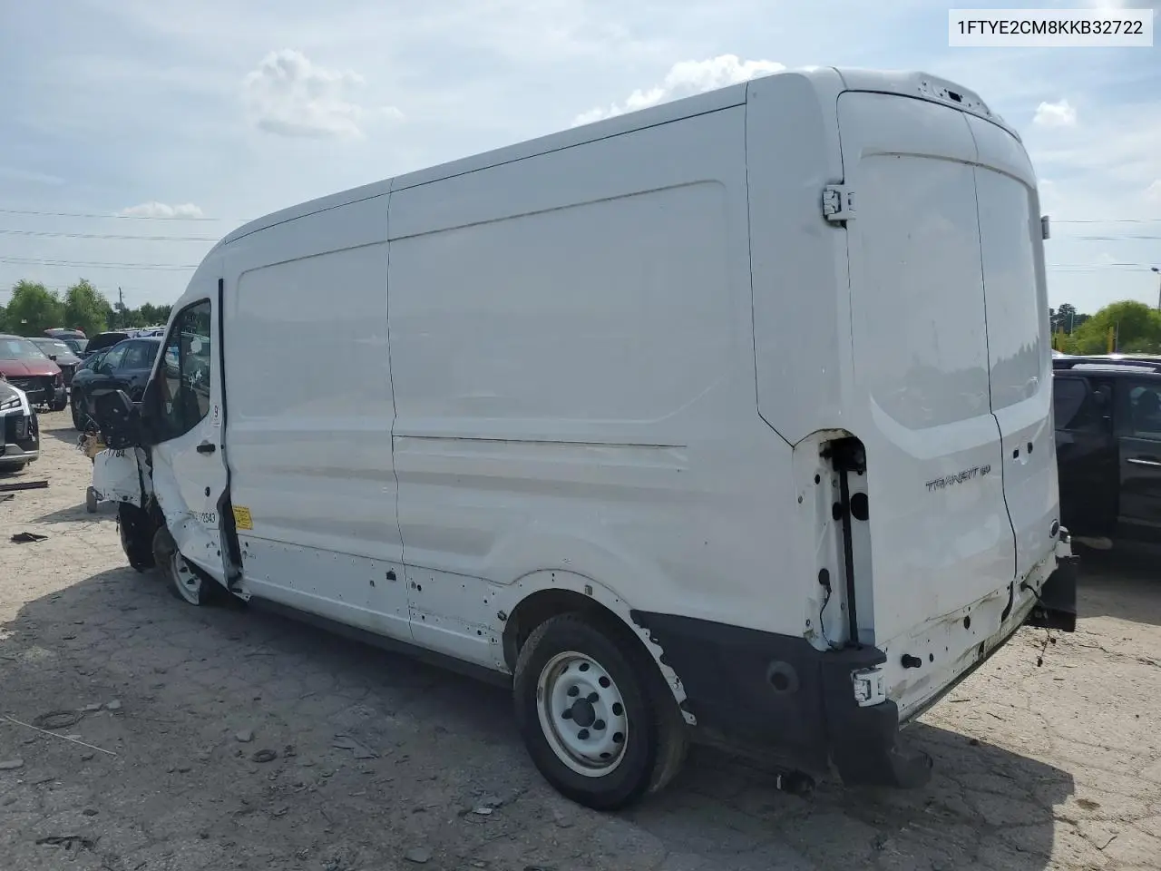 2019 Ford Transit T-150 VIN: 1FTYE2CM8KKB32722 Lot: 62116285