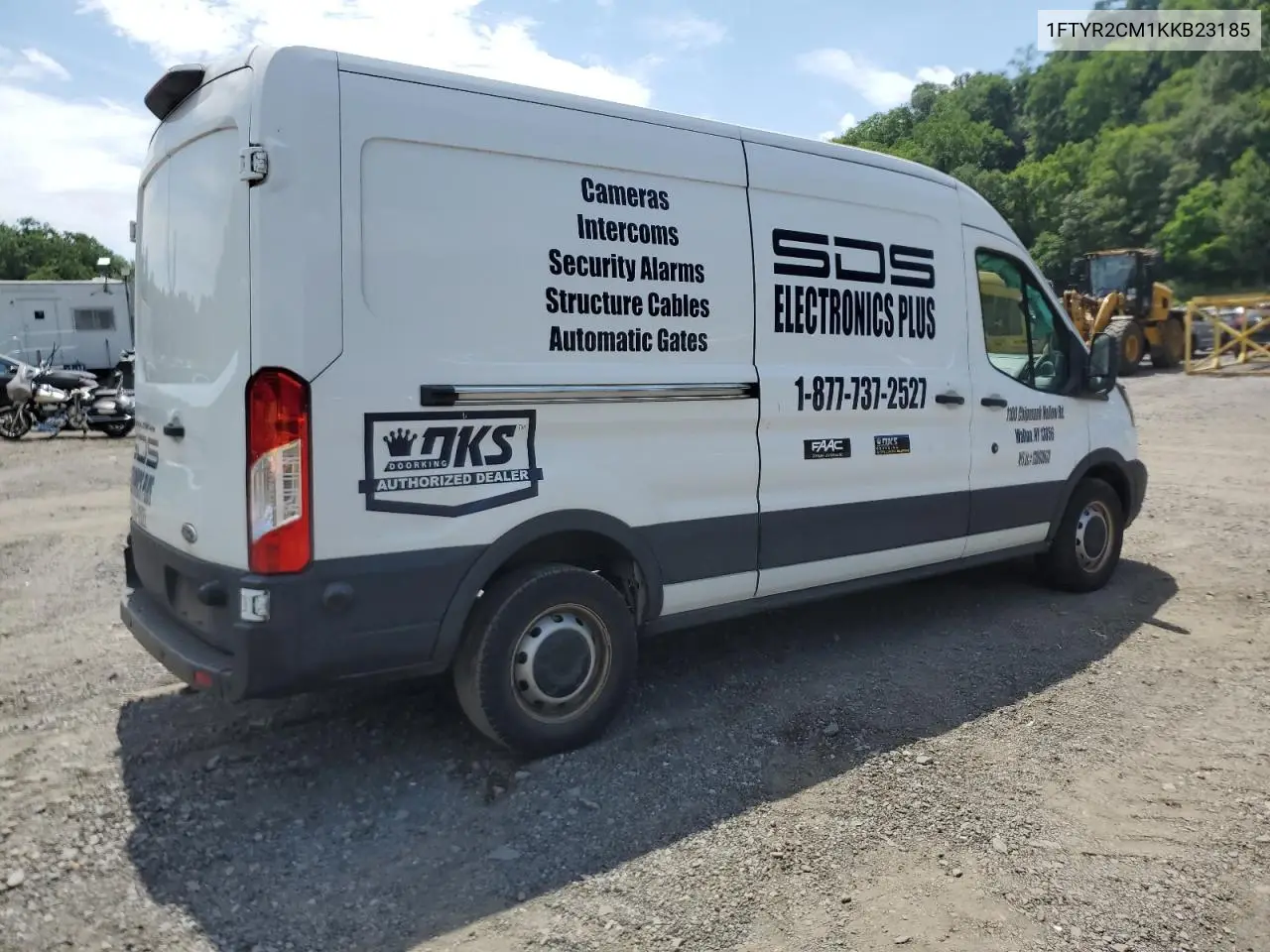 2019 Ford Transit T-250 VIN: 1FTYR2CM1KKB23185 Lot: 62396045