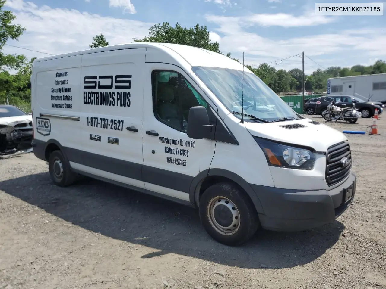 2019 Ford Transit T-250 VIN: 1FTYR2CM1KKB23185 Lot: 62396045