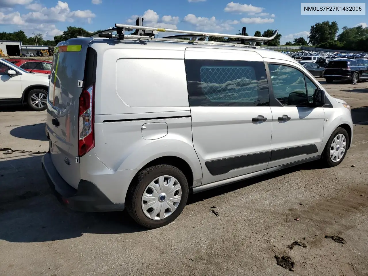 2019 Ford Transit Connect Xlt VIN: NM0LS7F27K1432006 Lot: 62922425