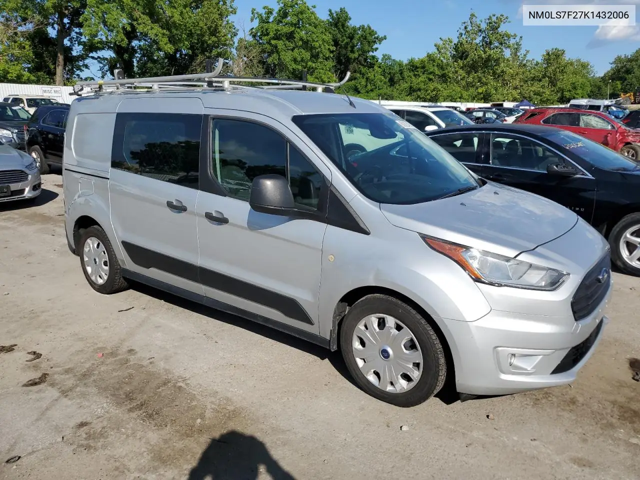 2019 Ford Transit Connect Xlt VIN: NM0LS7F27K1432006 Lot: 62922425