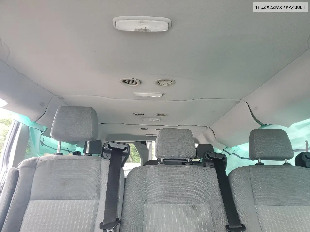2019 Ford Transit T-350 VIN: 1FBZX2ZMXKKA48881 Lot: 63025685