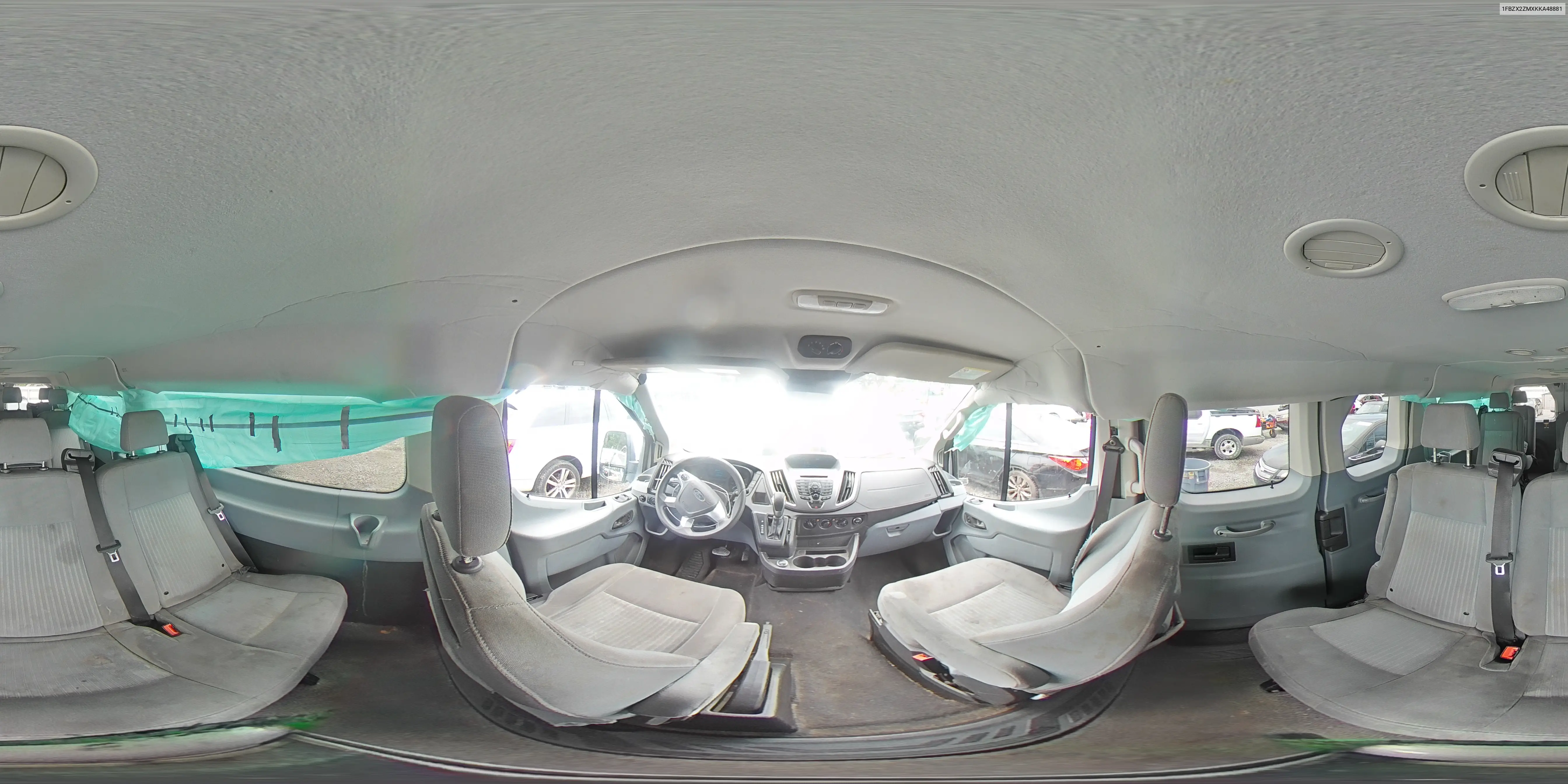 2019 Ford Transit T-350 VIN: 1FBZX2ZMXKKA48881 Lot: 63025685