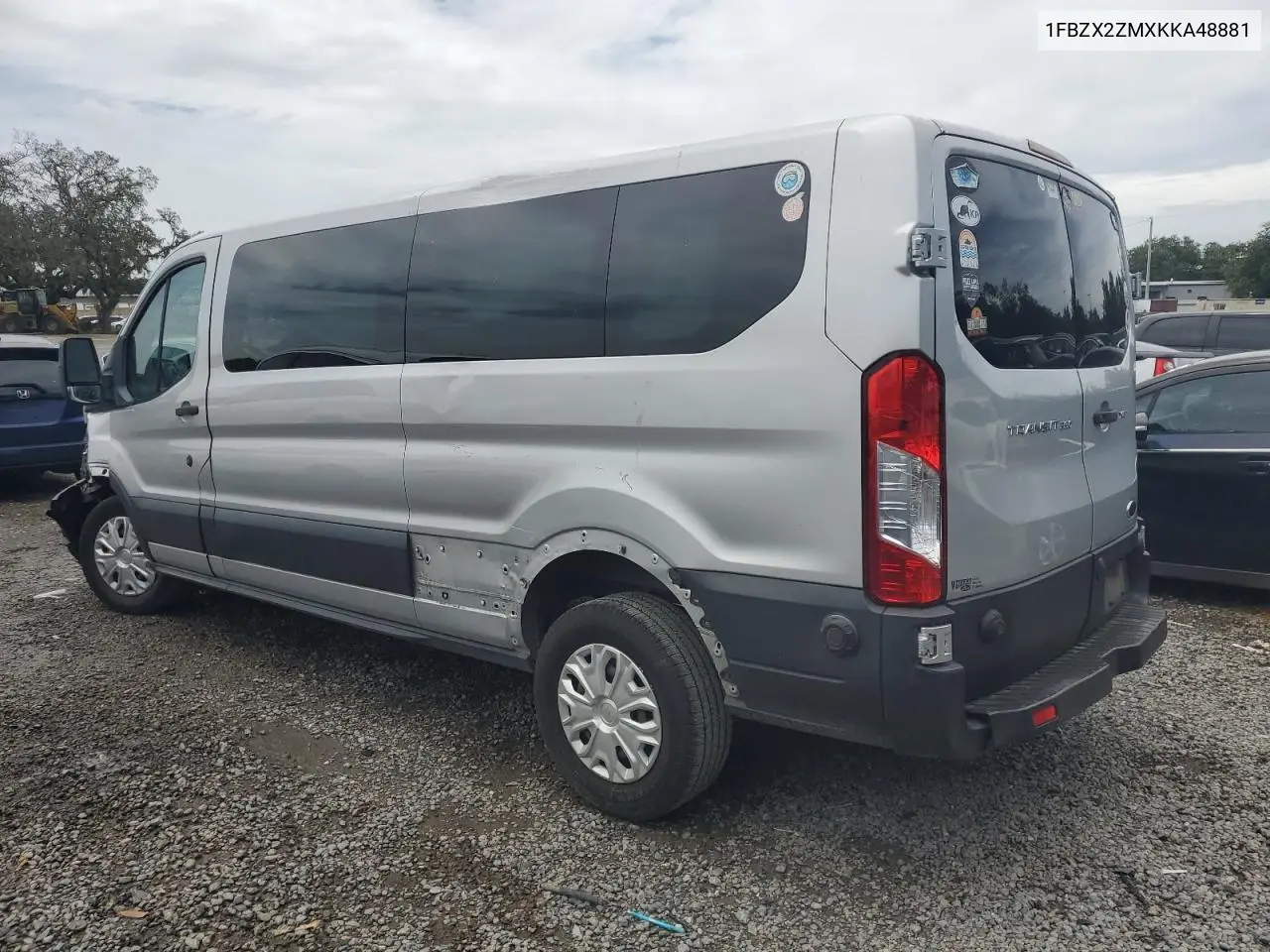2019 Ford Transit T-350 VIN: 1FBZX2ZMXKKA48881 Lot: 63025685