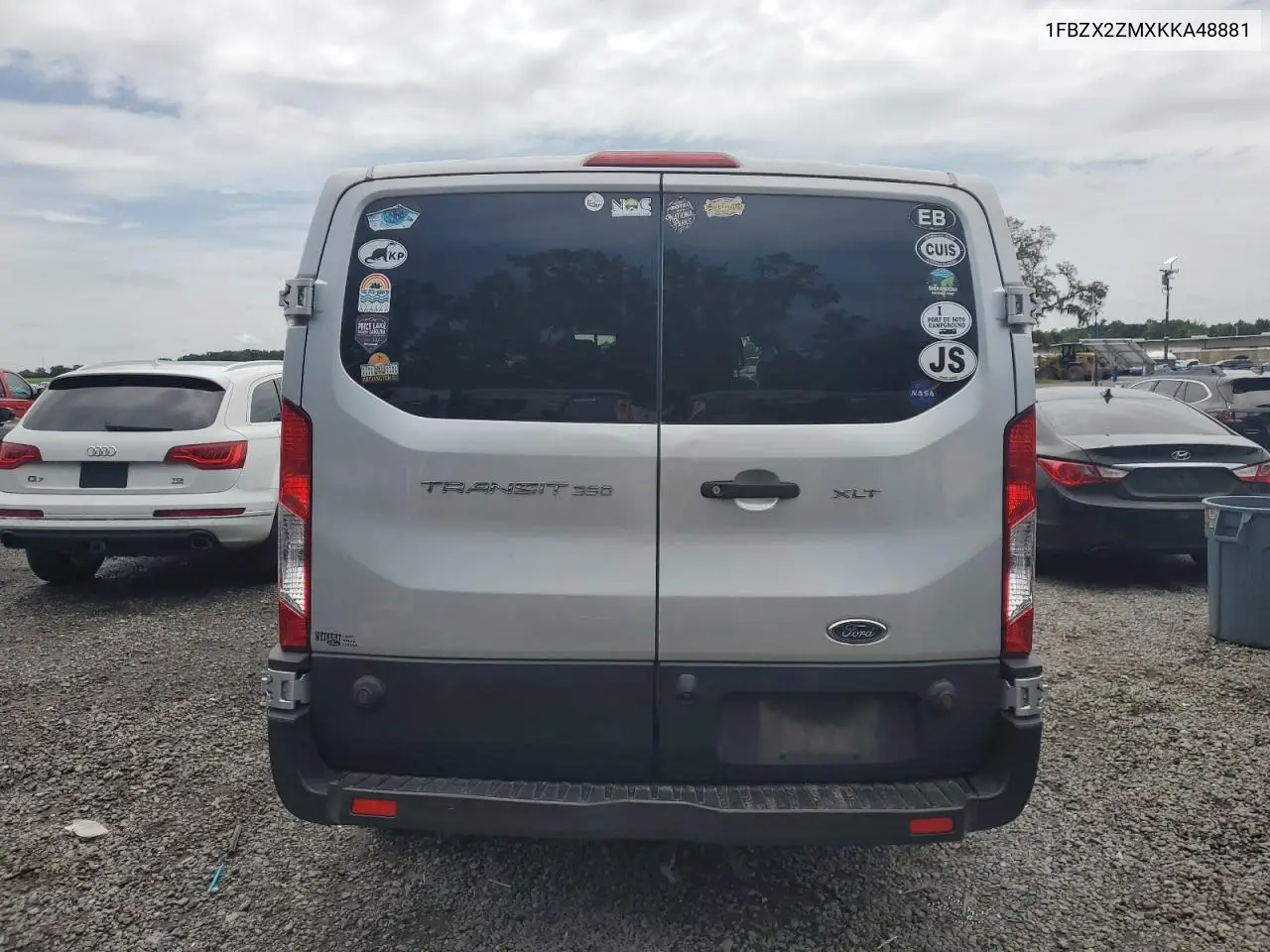 2019 Ford Transit T-350 VIN: 1FBZX2ZMXKKA48881 Lot: 63025685