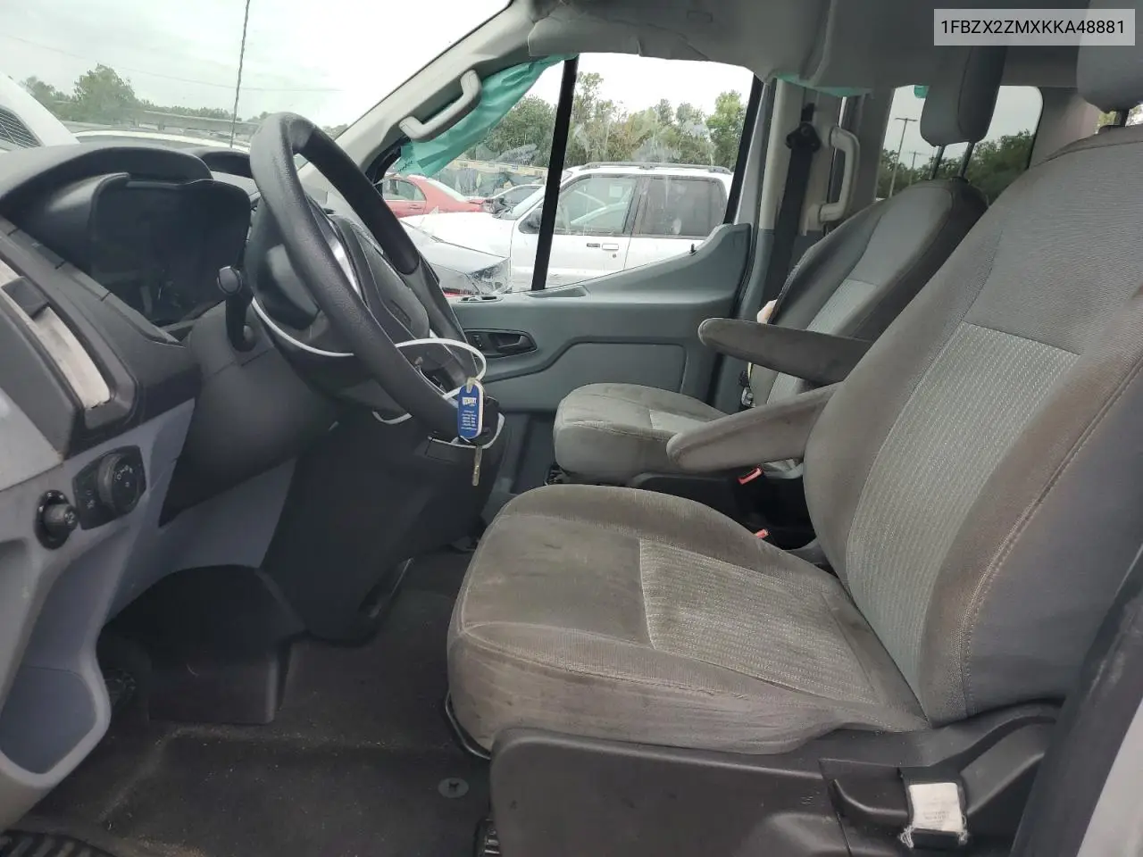 2019 Ford Transit T-350 VIN: 1FBZX2ZMXKKA48881 Lot: 63025685