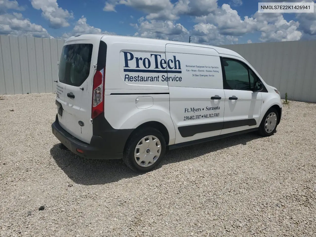 2019 Ford Transit Connect Xl VIN: NM0LS7E22K1426941 Lot: 63275405