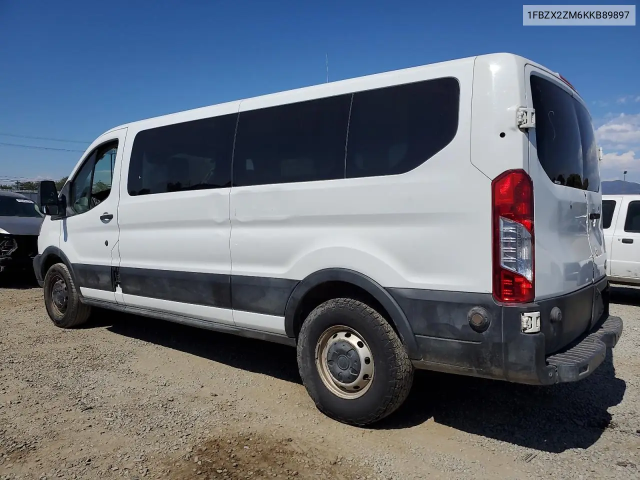 2019 Ford Transit T-350 VIN: 1FBZX2ZM6KKB89897 Lot: 63384805