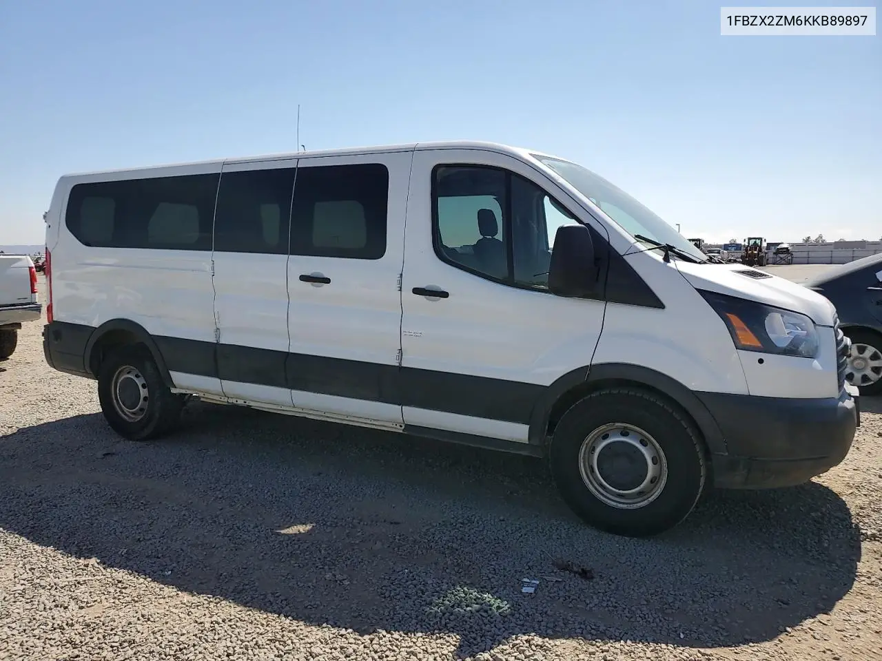 2019 Ford Transit T-350 VIN: 1FBZX2ZM6KKB89897 Lot: 63384805