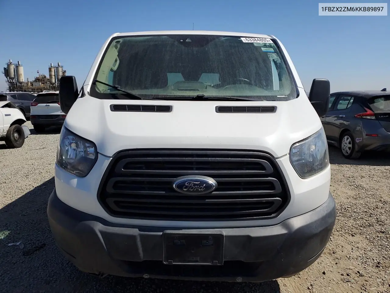 2019 Ford Transit T-350 VIN: 1FBZX2ZM6KKB89897 Lot: 63384805