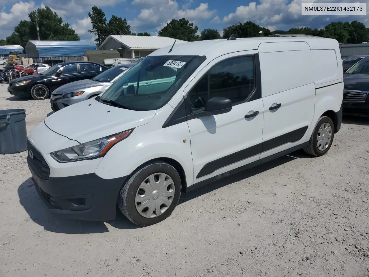 2019 Ford Transit Connect Xl VIN: NM0LS7E22K1432173 Lot: 63694795