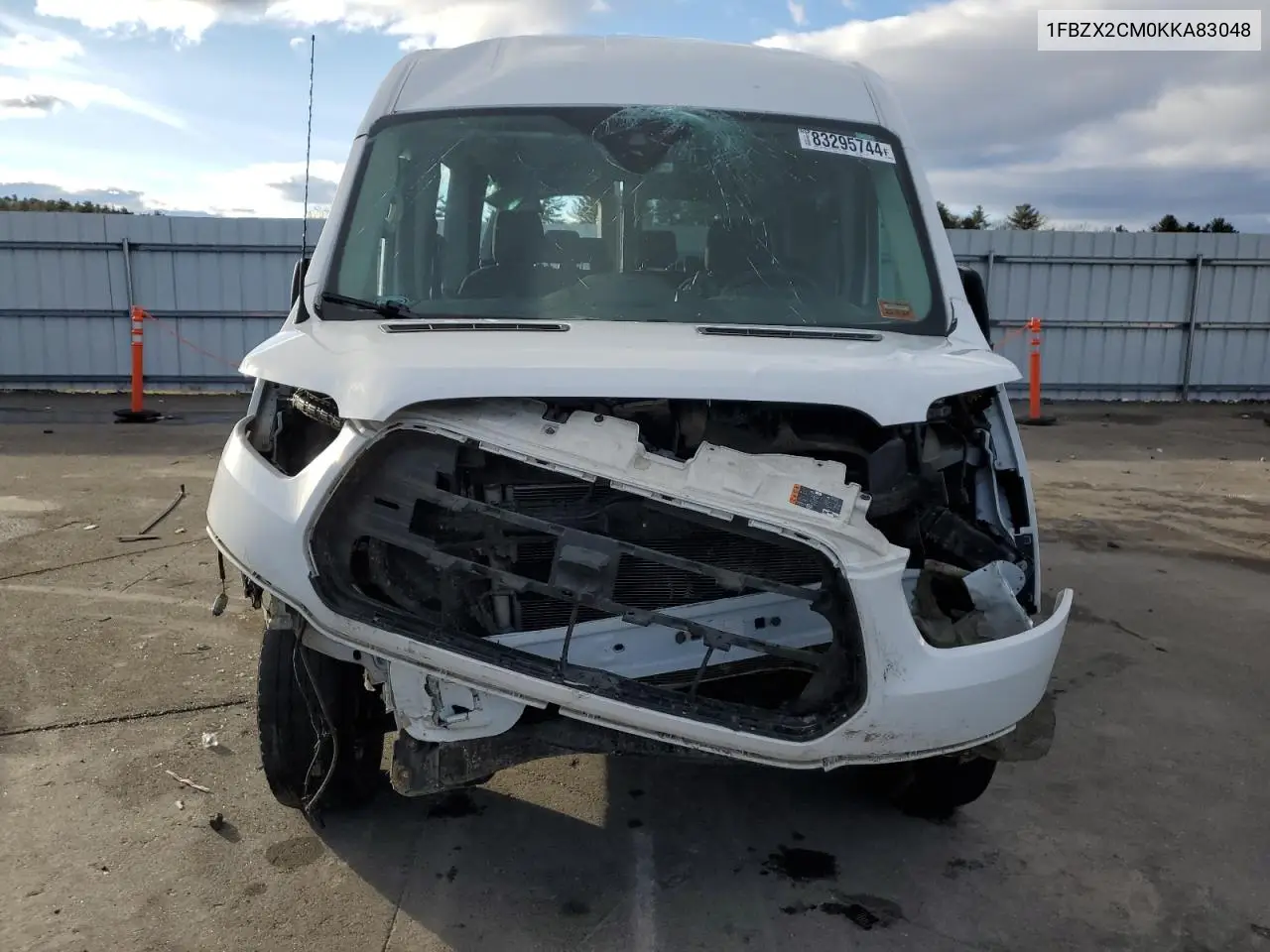 2019 Ford Transit T-350 VIN: 1FBZX2CM0KKA83048 Lot: 83295744