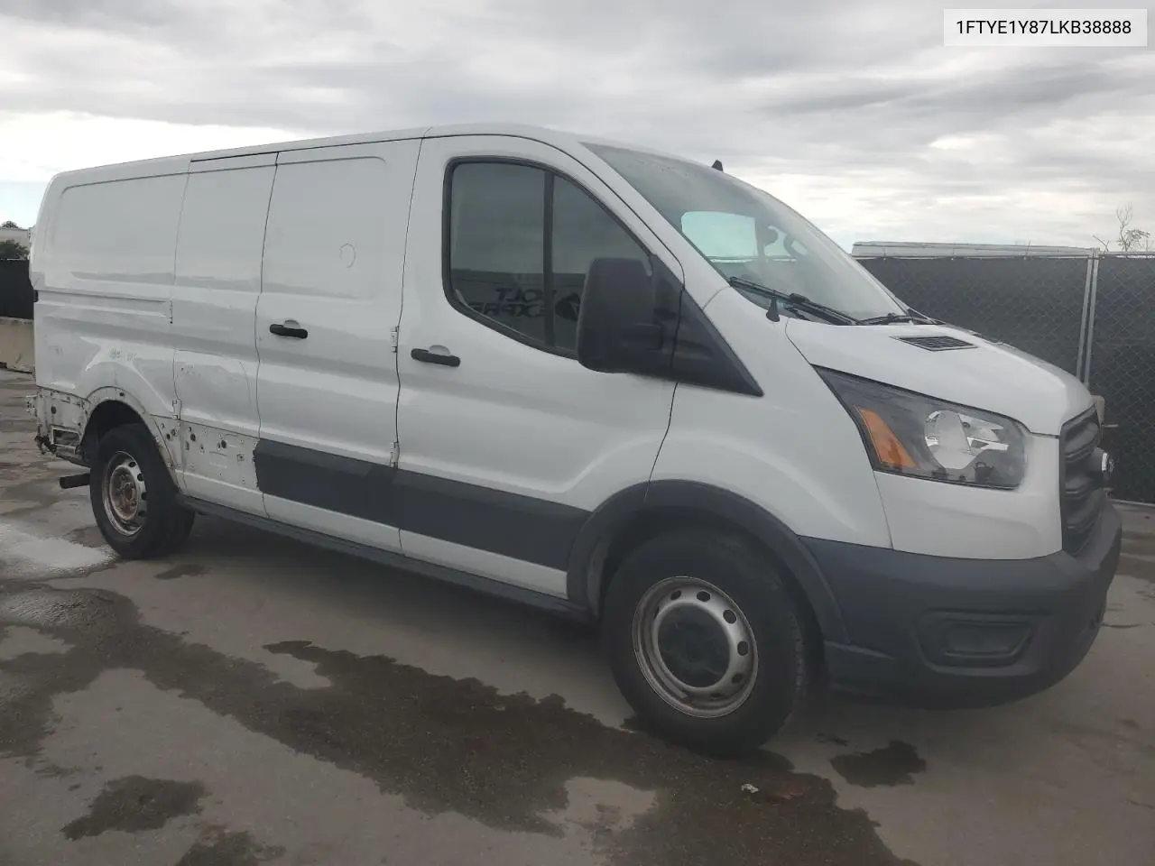 2020 Ford Transit T-150 VIN: 1FTYE1Y87LKB38888 Lot: 55735575