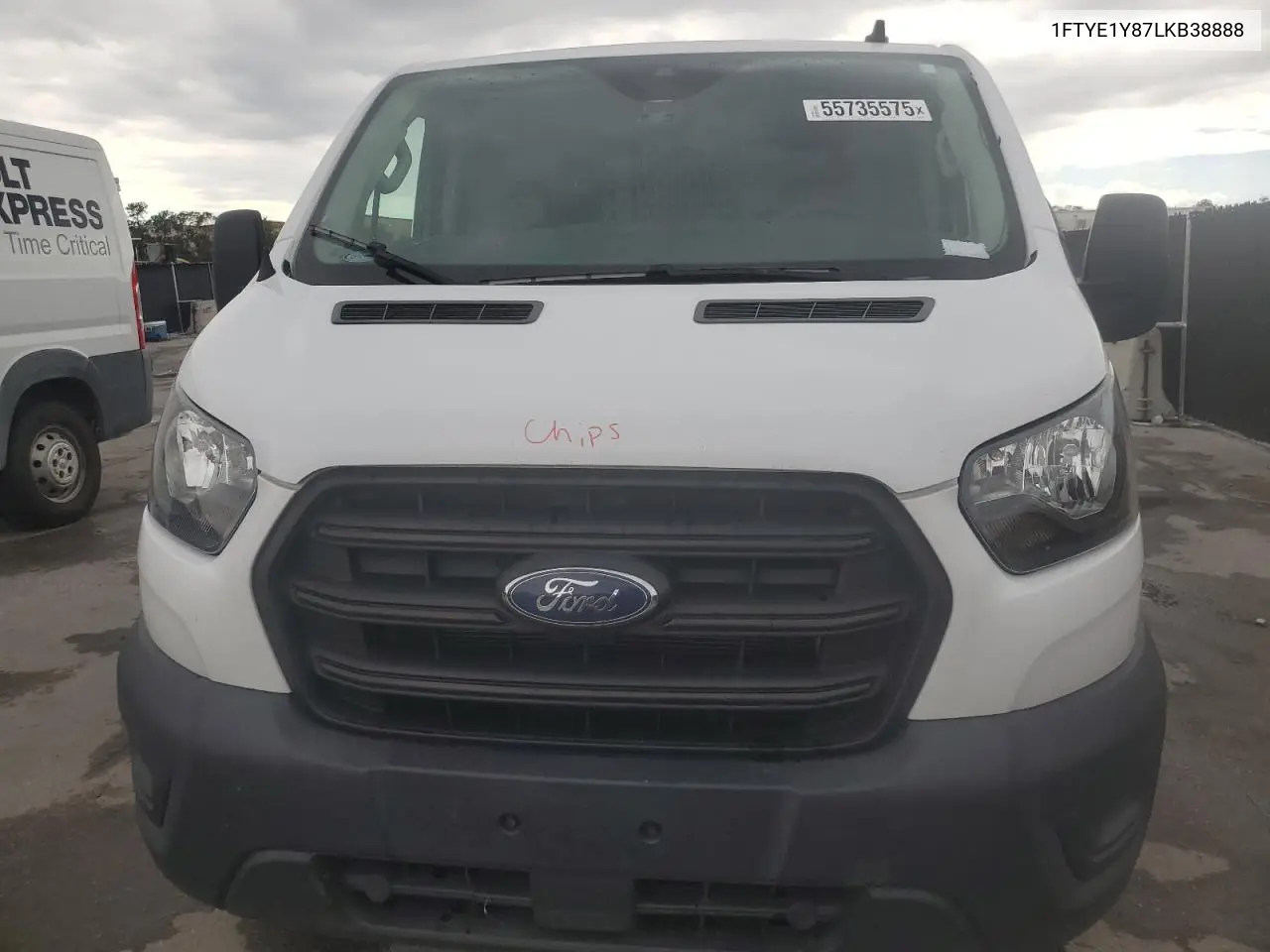 2020 Ford Transit T-150 VIN: 1FTYE1Y87LKB38888 Lot: 55735575