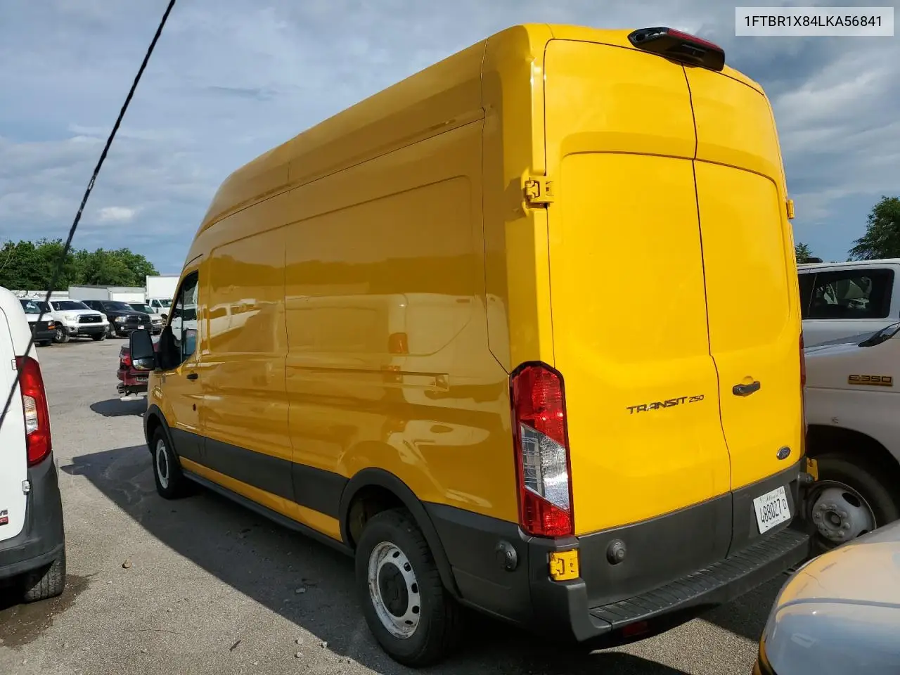 2020 Ford Transit T-250 VIN: 1FTBR1X84LKA56841 Lot: 56487095