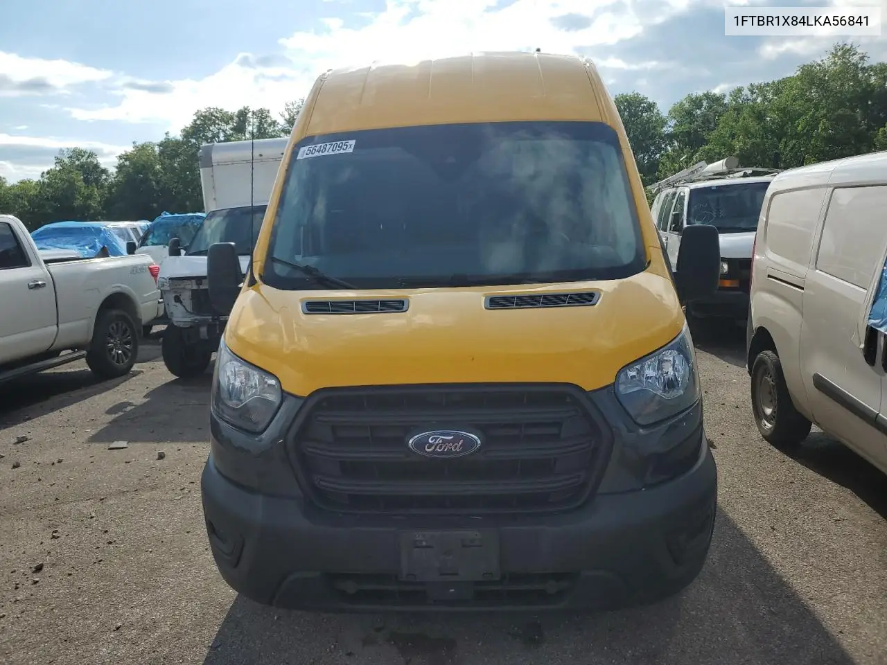 2020 Ford Transit T-250 VIN: 1FTBR1X84LKA56841 Lot: 56487095