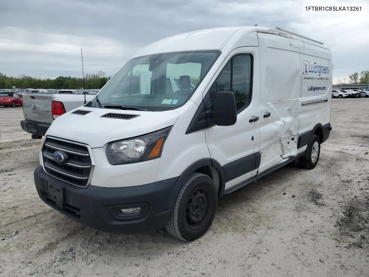 2020 Ford Transit T-250 VIN: 1FTBR1C85LKA13261 Lot: 56689225