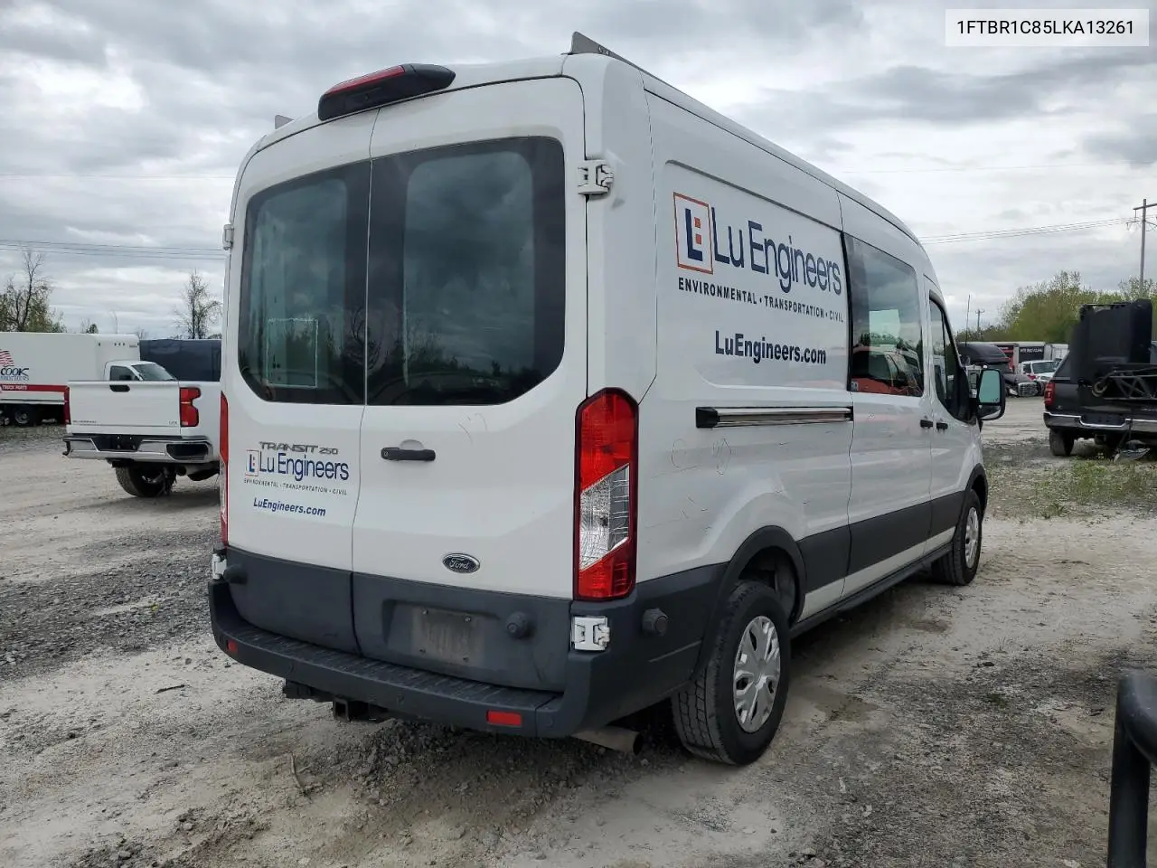 2020 Ford Transit T-250 VIN: 1FTBR1C85LKA13261 Lot: 56689225