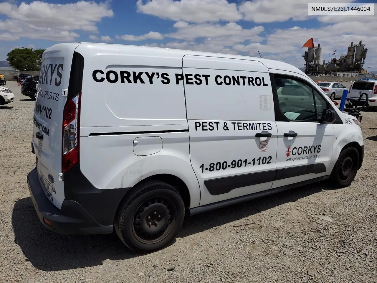 2020 Ford Transit Connect Xl VIN: NM0LS7E23L1446004 Lot: 56982955