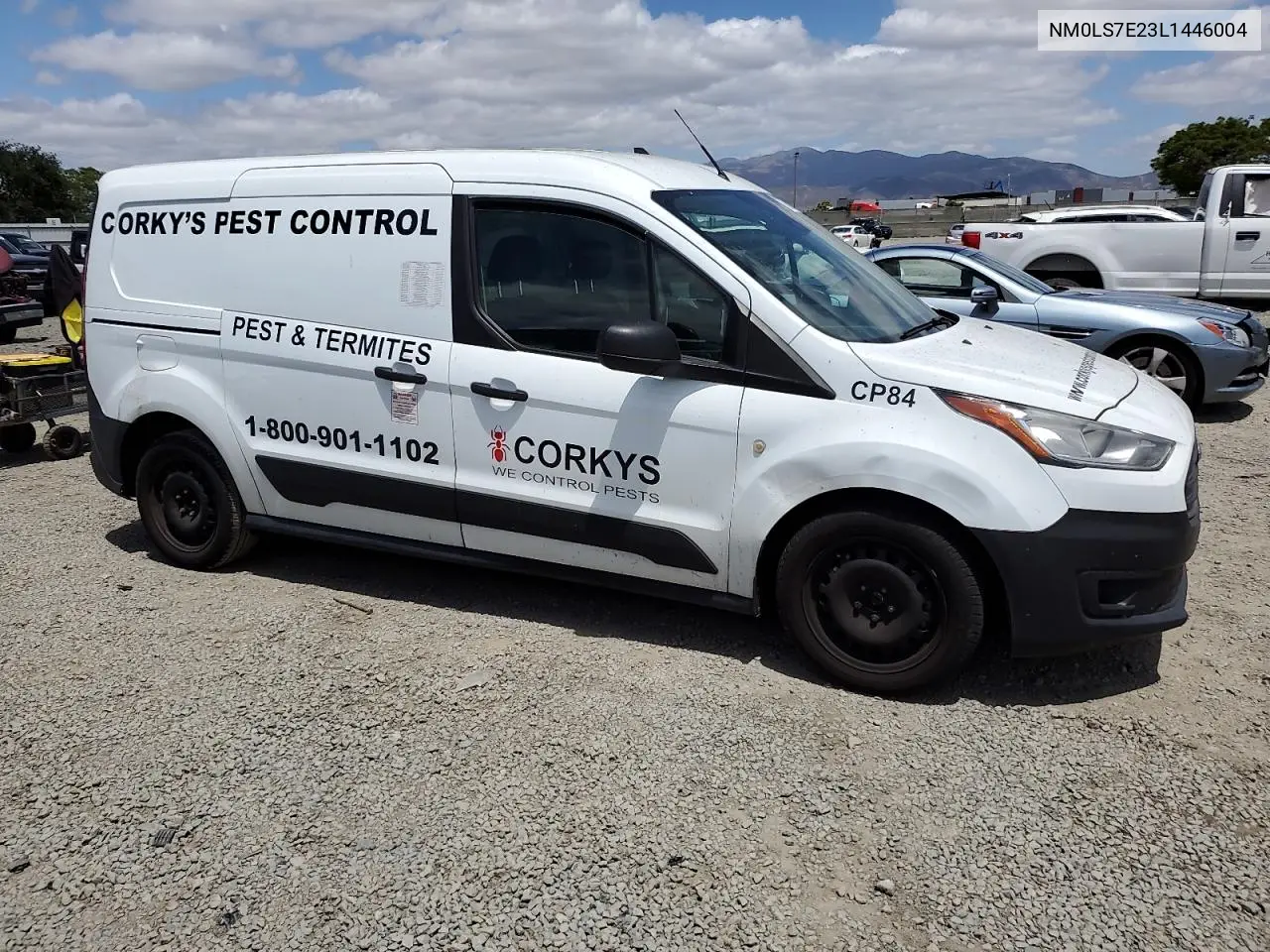 2020 Ford Transit Connect Xl VIN: NM0LS7E23L1446004 Lot: 56982955