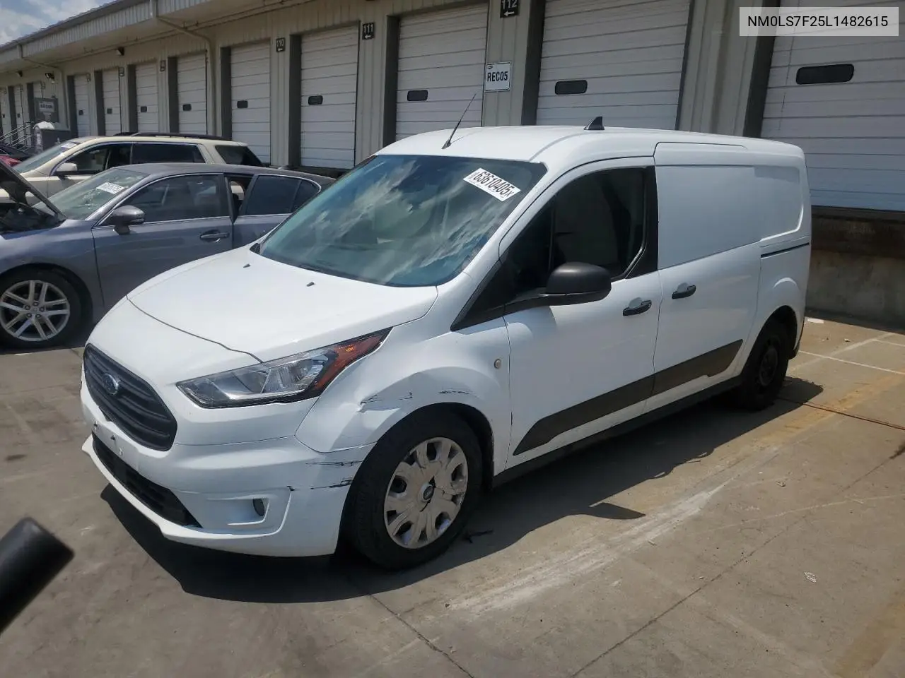 2020 Ford Transit Connect Xlt VIN: NM0LS7F25L1482615 Lot: 63610405