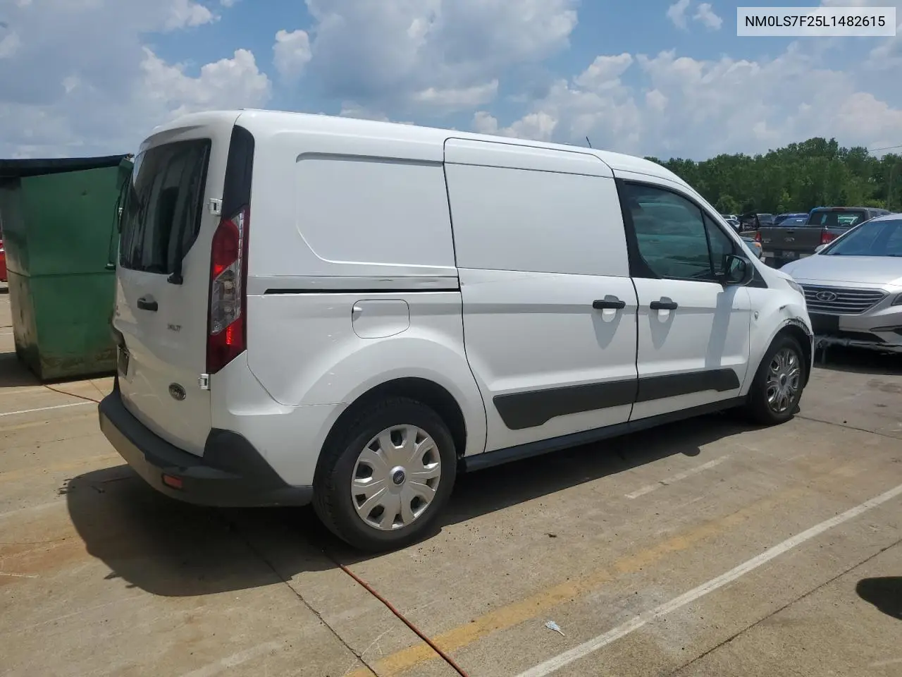 2020 Ford Transit Connect Xlt VIN: NM0LS7F25L1482615 Lot: 63610405