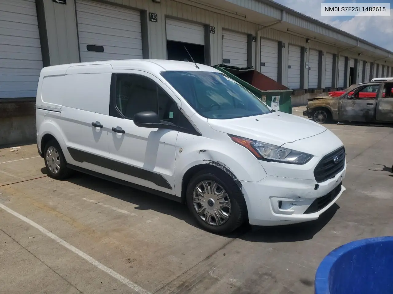 2020 Ford Transit Connect Xlt VIN: NM0LS7F25L1482615 Lot: 63610405