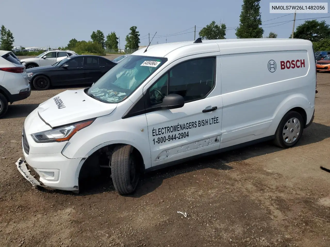 2020 Ford Transit Connect Xlt VIN: NM0LS7W26L1482056 Lot: 64894964