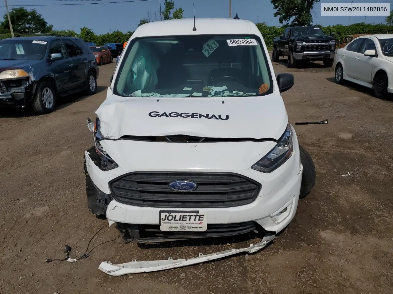 2020 Ford Transit Connect Xlt VIN: NM0LS7W26L1482056 Lot: 64894964