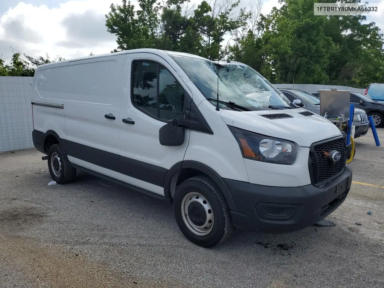 2021 Ford Transit T-250 VIN: 1FTBR1Y80MKA66332 Lot: 60969155