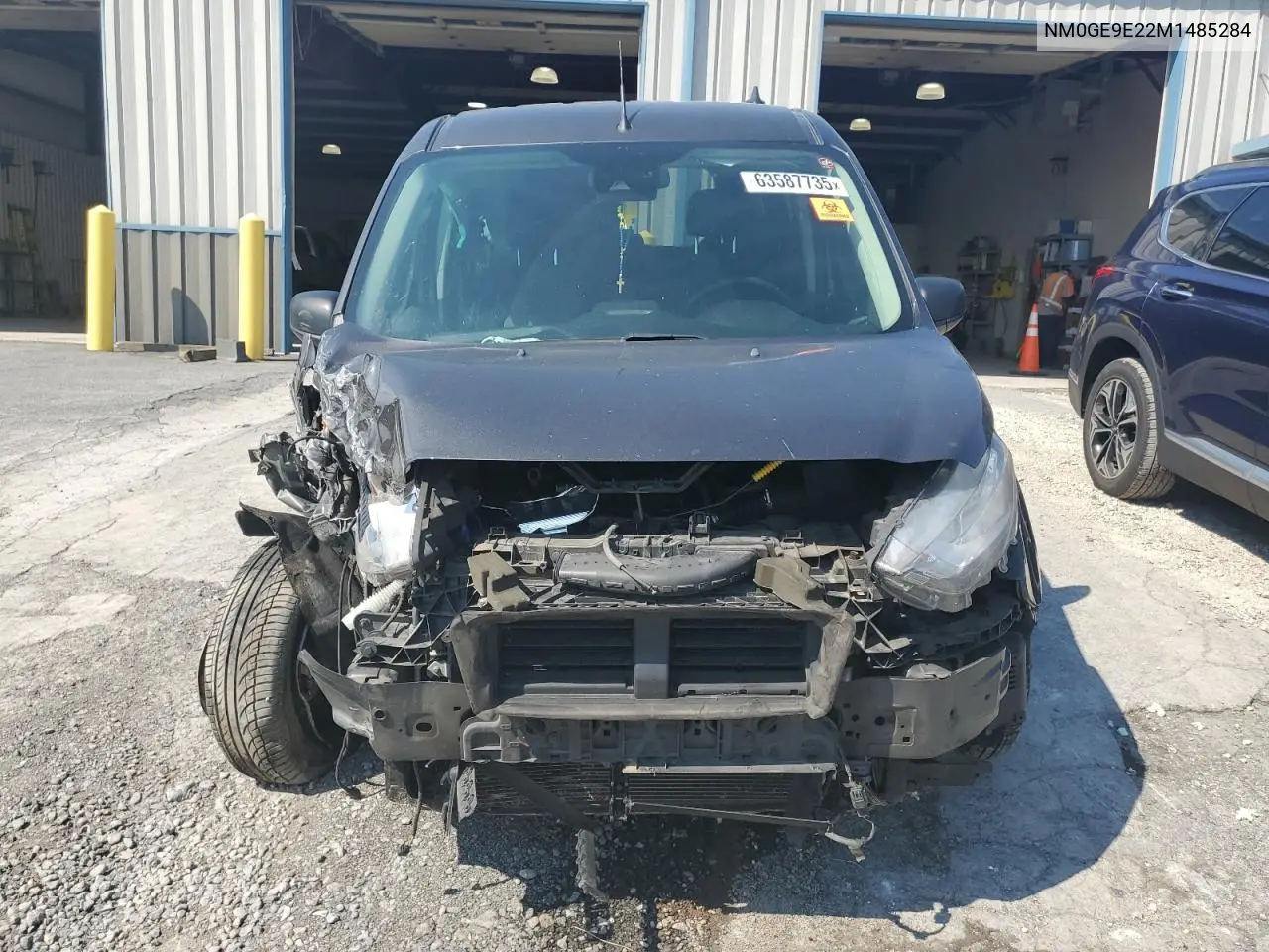 2021 Ford Transit Connect Xl VIN: NM0GE9E22M1485284 Lot: 63587735