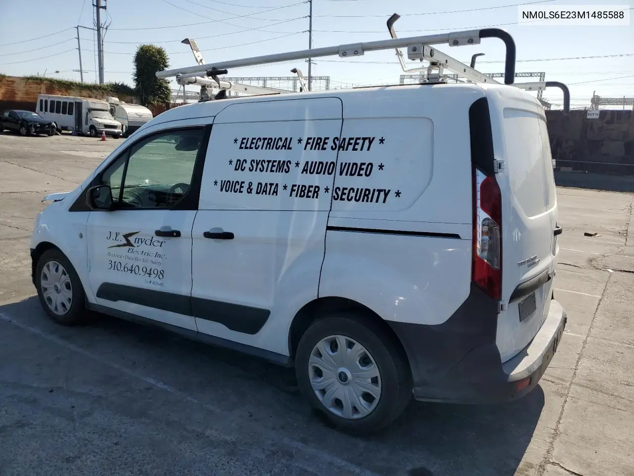 2021 Ford Transit Connect Xl VIN: NM0LS6E23M1485588 Lot: 63800765