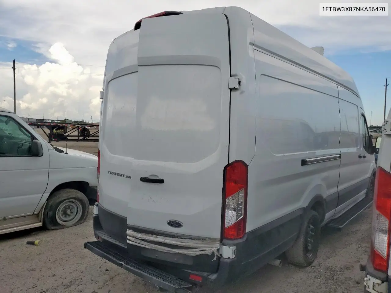 2022 Ford Transit T-350 VIN: 1FTBW3X87NKA56470 Lot: 60752175