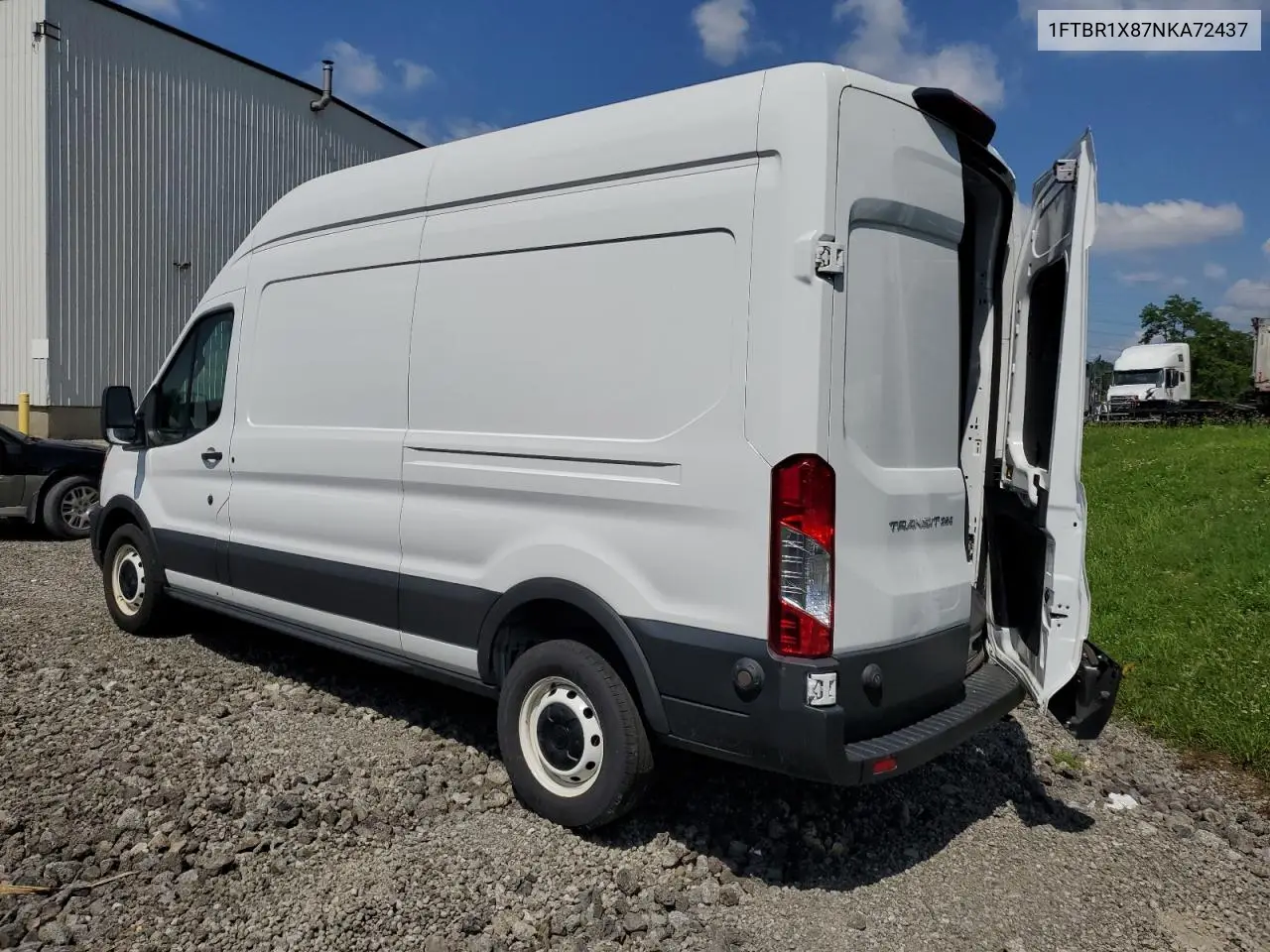 2022 Ford Transit T-250 VIN: 1FTBR1X87NKA72437 Lot: 61787385