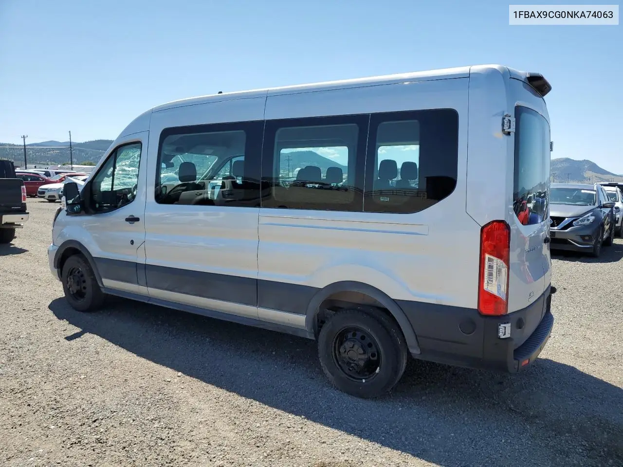 2022 Ford Transit T-350 VIN: 1FBAX9CG0NKA74063 Lot: 62737305