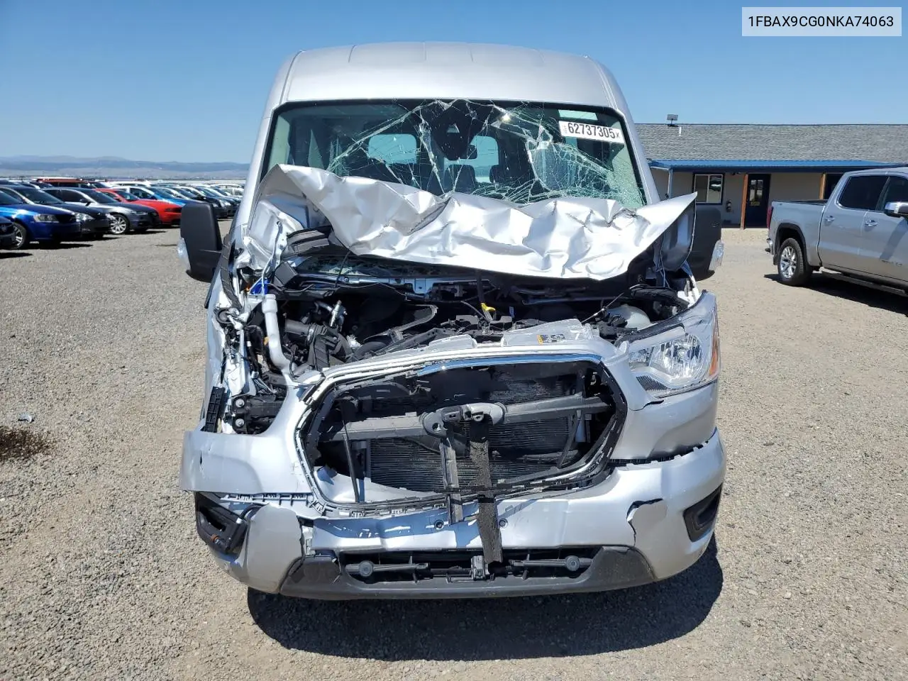 2022 Ford Transit T-350 VIN: 1FBAX9CG0NKA74063 Lot: 62737305