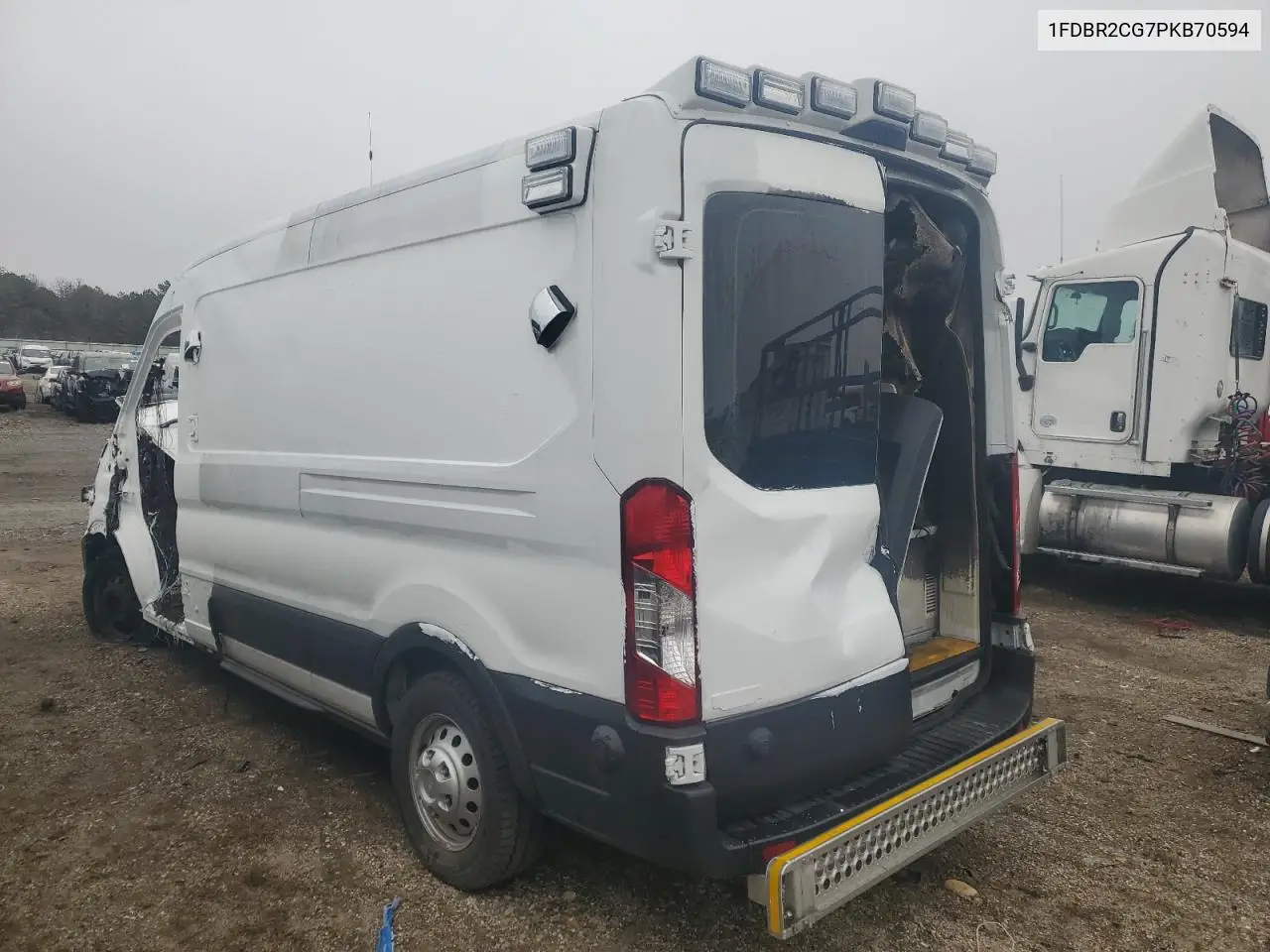 2023 Ford Transit T-250 VIN: 1FDBR2CG7PKB70594 Lot: 47516885