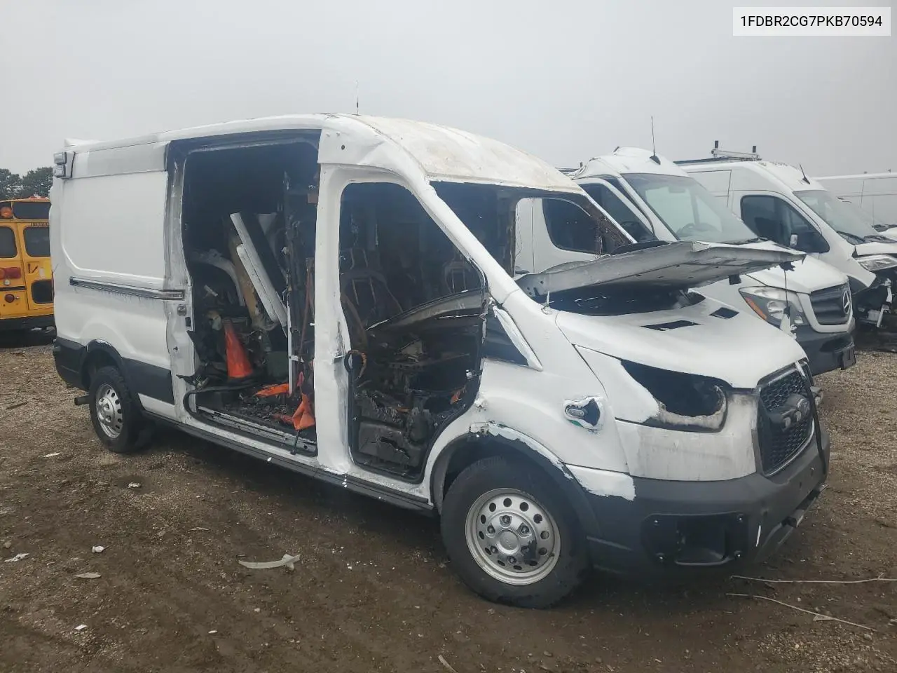2023 Ford Transit T-250 VIN: 1FDBR2CG7PKB70594 Lot: 47516885