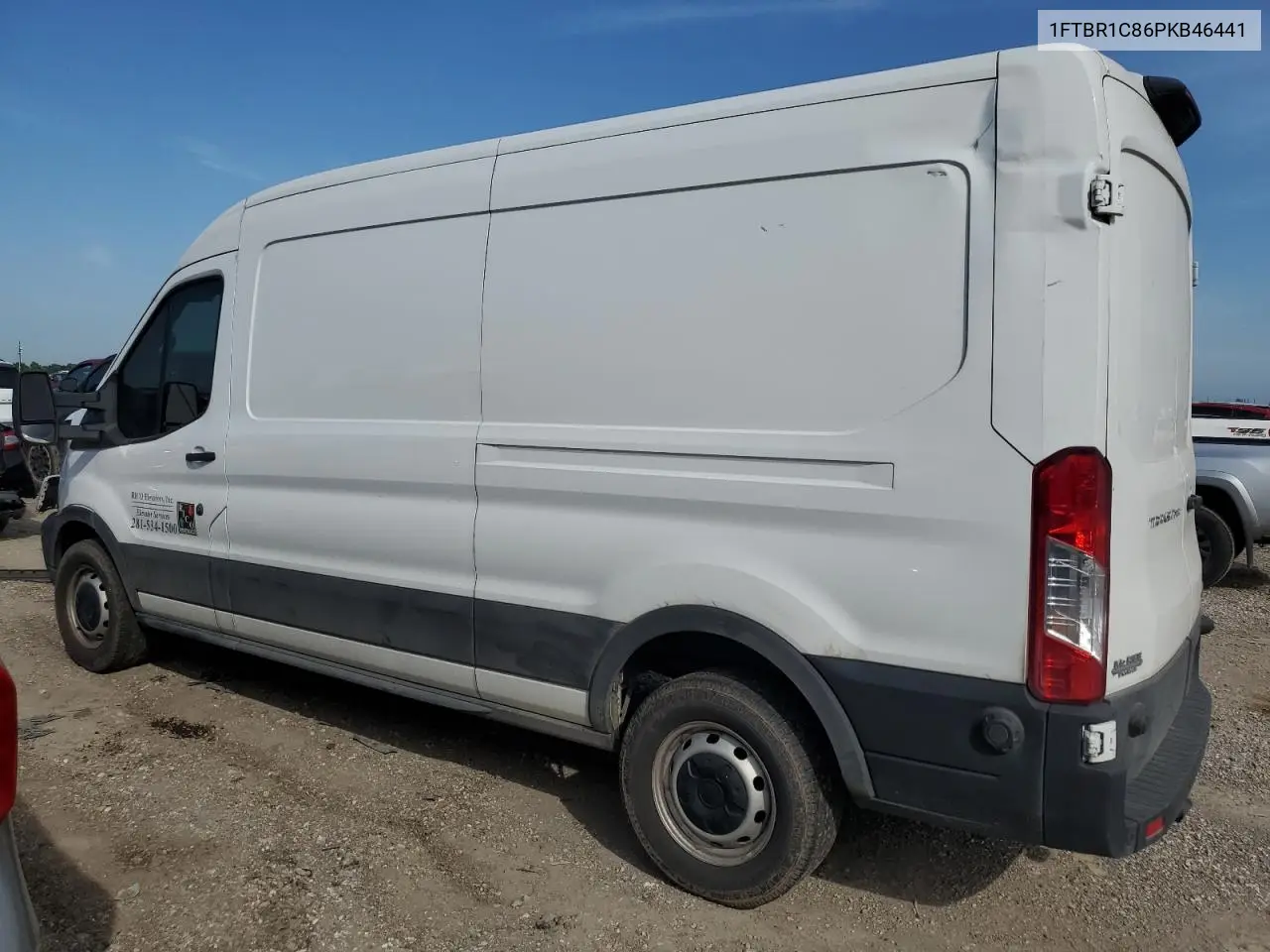 2023 Ford Transit T-250 VIN: 1FTBR1C86PKB46441 Lot: 55935145