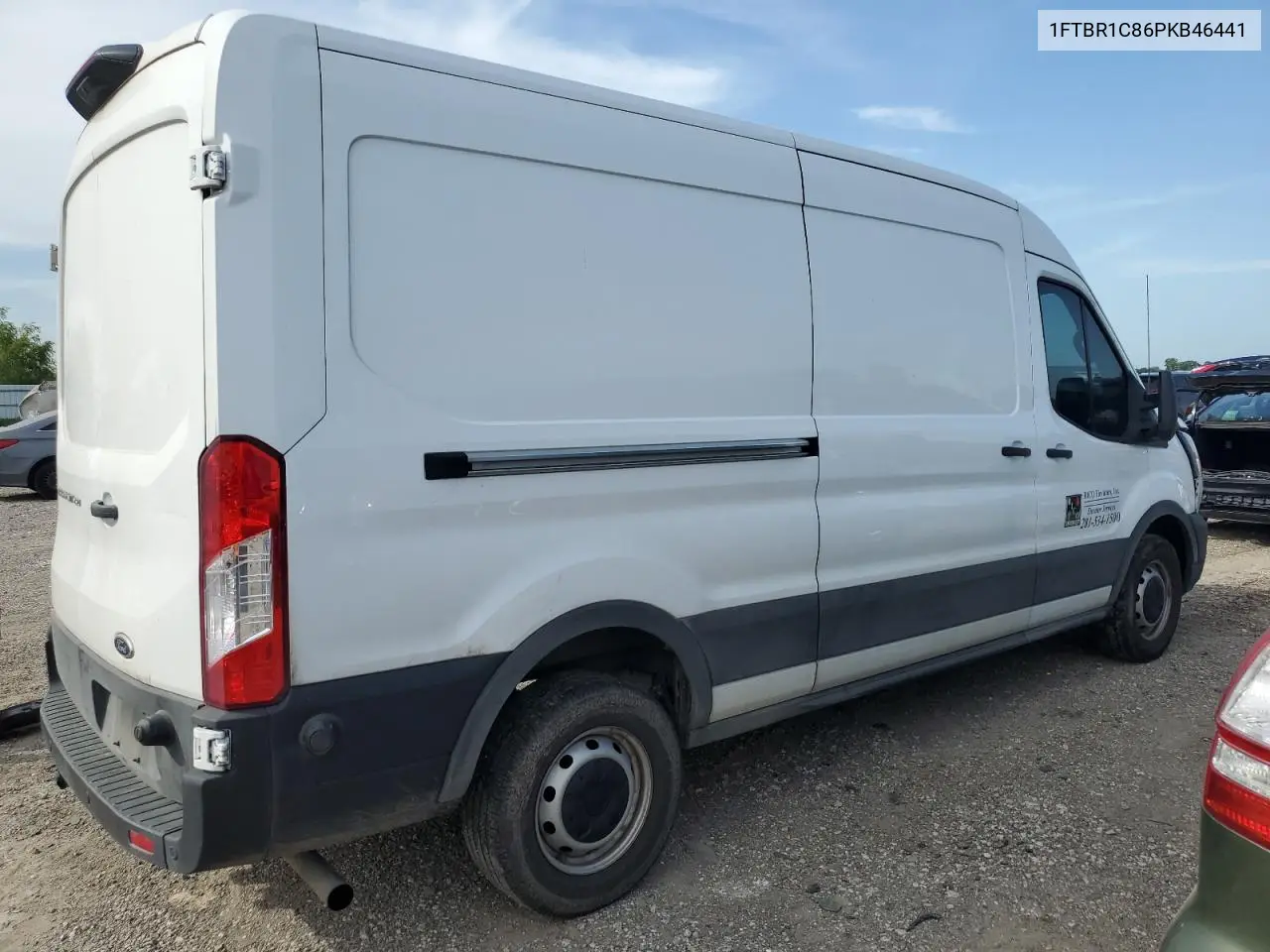 2023 Ford Transit T-250 VIN: 1FTBR1C86PKB46441 Lot: 55935145