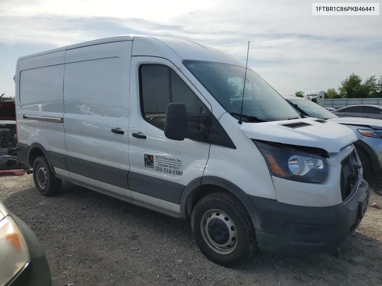 2023 Ford Transit T-250 VIN: 1FTBR1C86PKB46441 Lot: 55935145