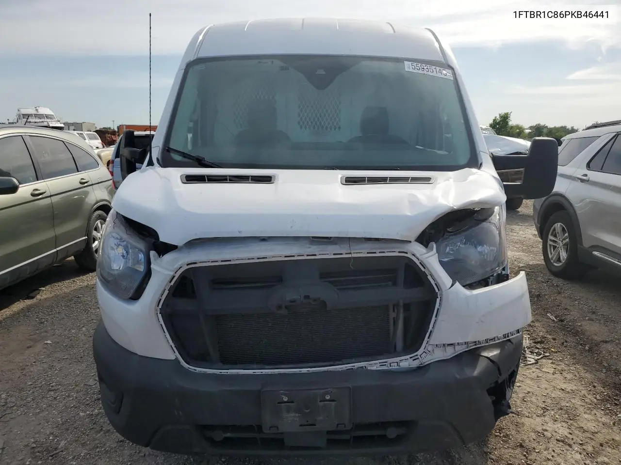 2023 Ford Transit T-250 VIN: 1FTBR1C86PKB46441 Lot: 55935145