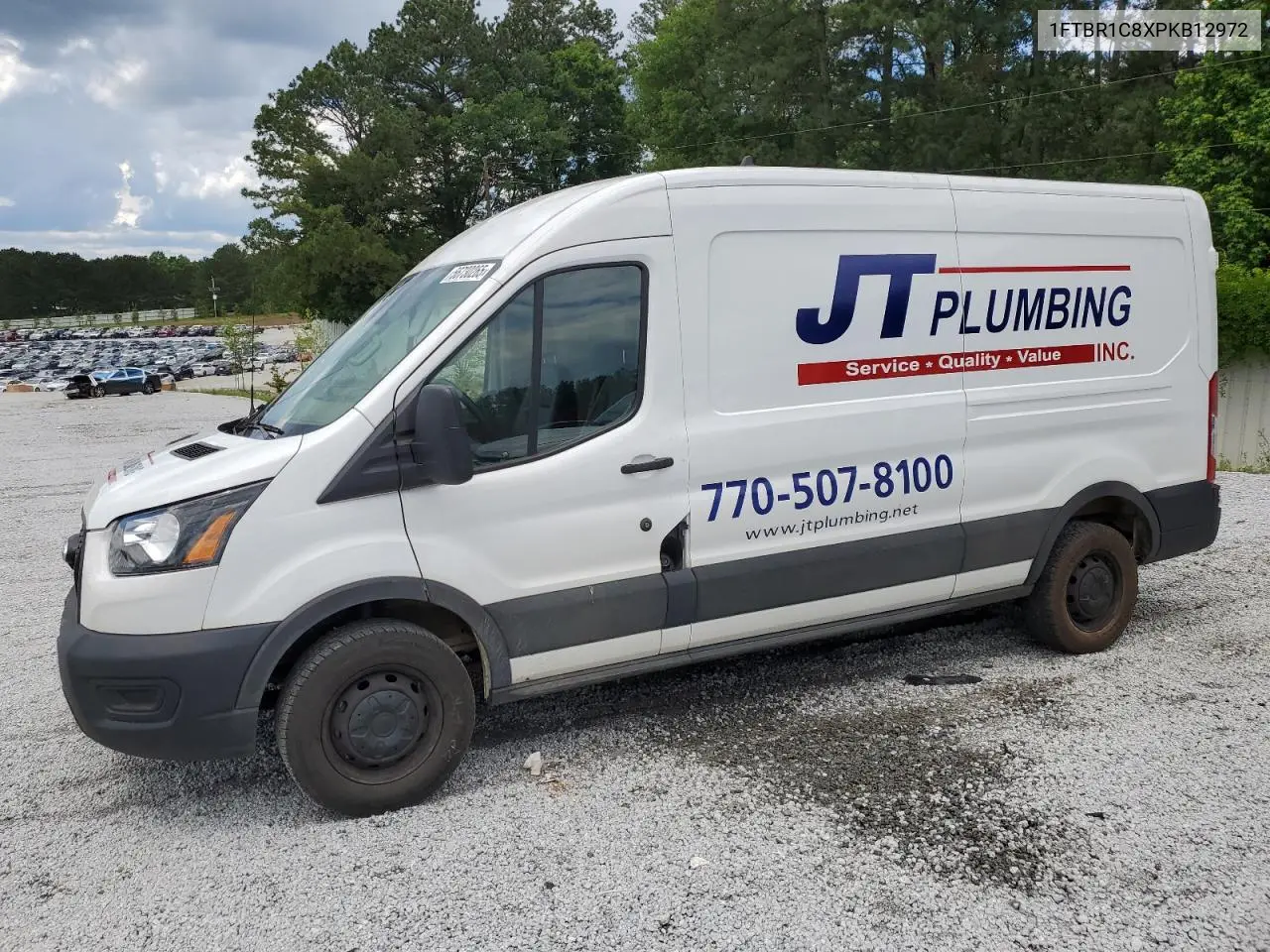 2023 Ford Transit T-250 VIN: 1FTBR1C8XPKB12972 Lot: 56730265