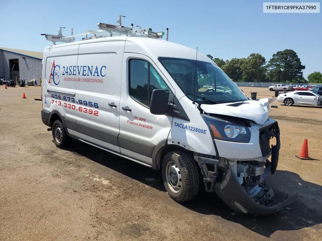 2023 Ford Transit T-250 VIN: 1FTBR1C89PKA37990 Lot: 56926735