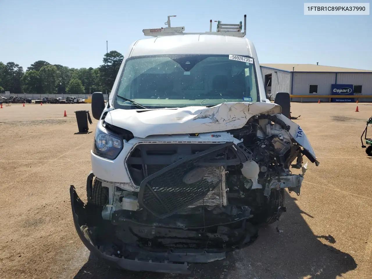 2023 Ford Transit T-250 VIN: 1FTBR1C89PKA37990 Lot: 56926735