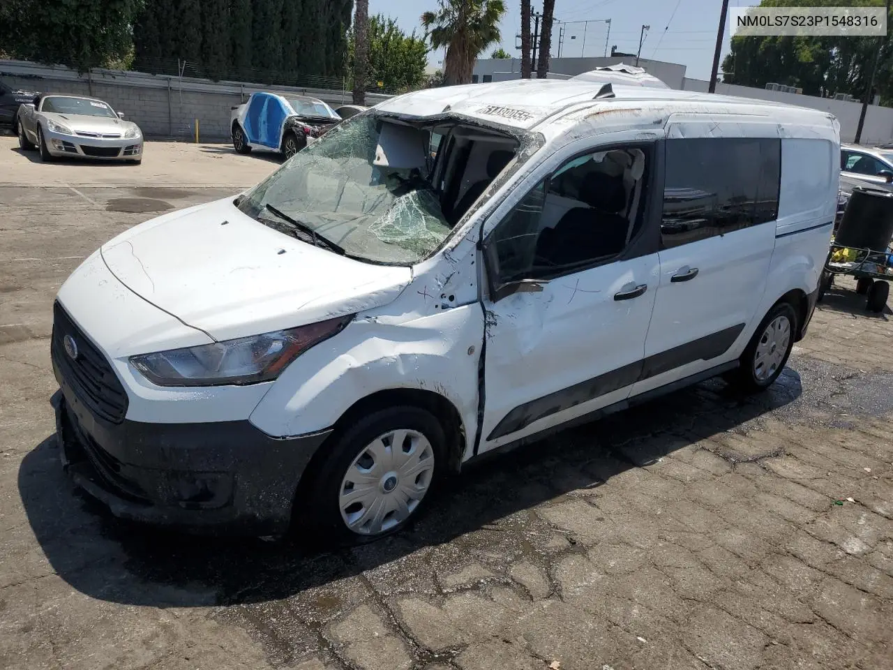 2023 Ford Transit Connect Xl VIN: NM0LS7S23P1548316 Lot: 61489055